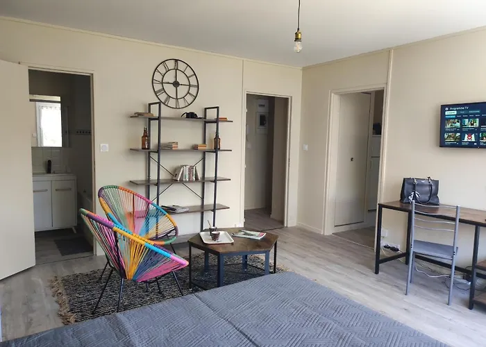 Studio - Meuble Tourisme, Trois Etoiles - 34 M2 Refait A Neuf- Residence